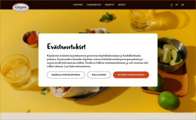 gorans.fi screenshot