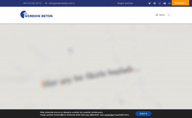 gordionbeton.com.tr screenshot