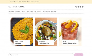 gothamfoodie.com screenshot