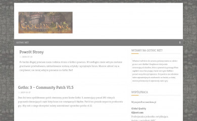 gothic.info.pl screenshot