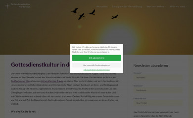 gottesdienstkultur-nordkirche.de screenshot