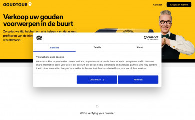 goudtour.nl screenshot