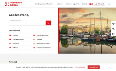 gouda.nl screenshot