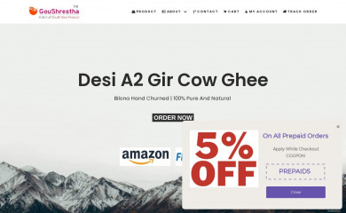 goushrestha.com screenshot