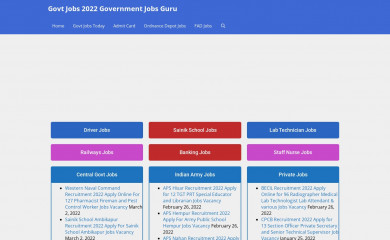 governmentjobs.guru screenshot