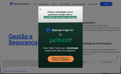 governarti.com.br screenshot