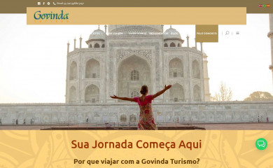 govinda.tur.br screenshot