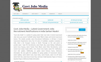 govtjobsmedia.com screenshot