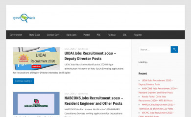 govtjobsmela.co screenshot
