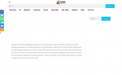 govtjobsportals.in screenshot