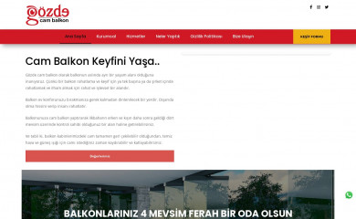 gozdecambalkon.com screenshot