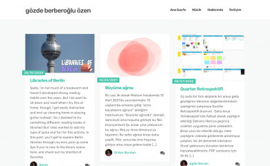 gozdeberberoglu.com screenshot
