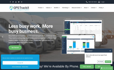 gpstrackit.com screenshot