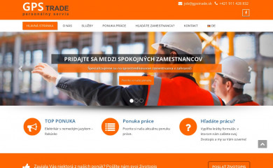 gpstrade.sk screenshot