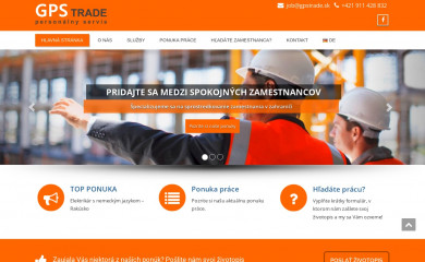 gpstrade.sk screenshot