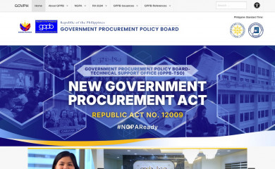 gppb.gov.ph screenshot