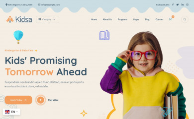 Kidsa Child Theme screenshot