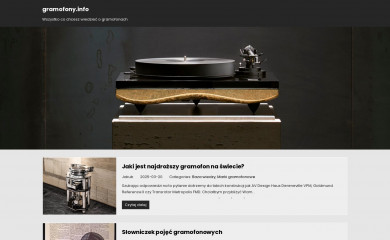 gramofony.info screenshot