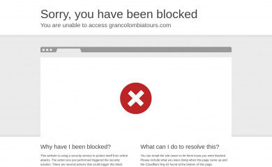 grancolombiatours.com screenshot