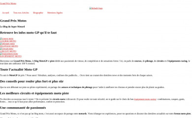 grand-prix-motos.com screenshot