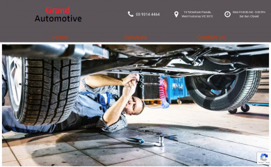 grandautomotive.com.au screenshot