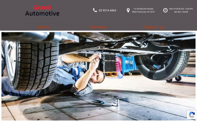 grandautomotive.com.au screenshot