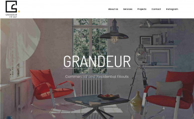 grandeurfitout.com screenshot