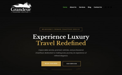 grandeurmelbournechauffeurs.com.au screenshot