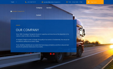 grandjean-transports.ch screenshot