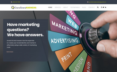 grandstrandanswers.com screenshot