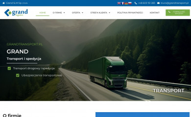grandtransport.pl screenshot