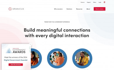 granicus.com screenshot