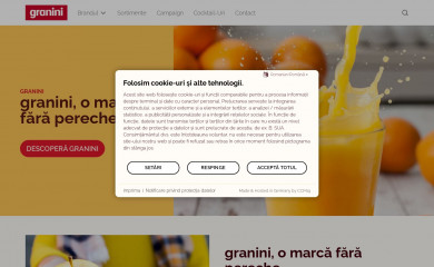 granini.ro screenshot