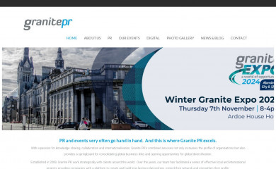 granitepr.co.uk screenshot