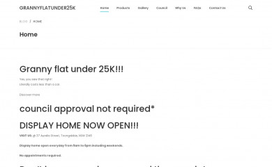 grannyflatunder25k.com.au screenshot