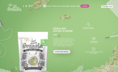 granola.com.ua screenshot