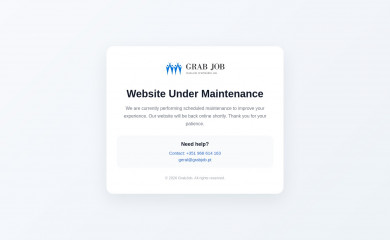grabjob.pt screenshot