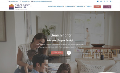 gracebasedfamilies.com screenshot