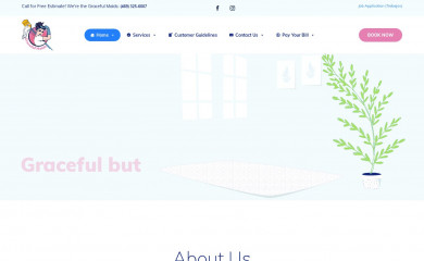 gracefulmaids.com screenshot
