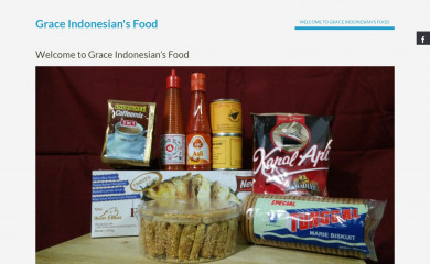 graceindonesianfood.com screenshot