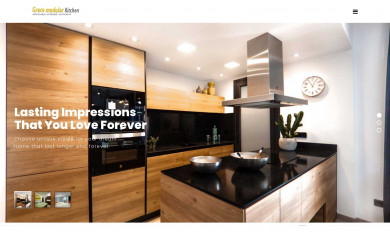 gracemodularkitchen.com screenshot