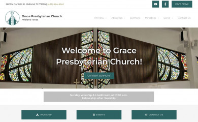 gracemidlandtx.org screenshot