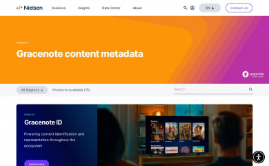 gracenote.com screenshot