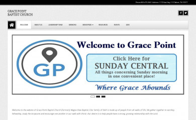 gracepointtalbott.org screenshot