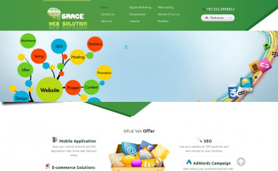 gracewebsolution.com screenshot