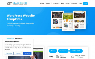https://gracethemes.com/themes/free-unique-wordpress-theme/ screenshot
