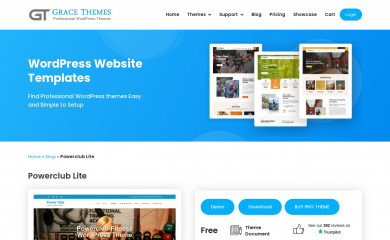 https://gracethemes.com/themes/free-fitness-wordpress-theme/ screenshot