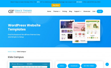 https://gracethemes.com/themes/free-kindergarten-wordpress-theme/ screenshot