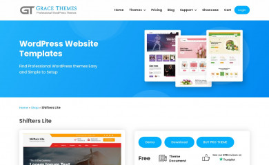 https://gracethemes.com/themes/free-logistics-wordpress-theme/ screenshot