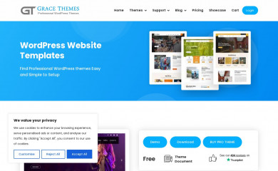 https://gracethemes.com/themes/free-music-wordpress-theme screenshot